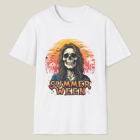 Summerween Skull Beach Shirt