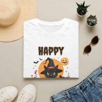 Happy Halloween Cat T-Shirt