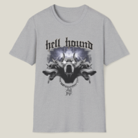Halloween Hell Hound graphic T-Shirt